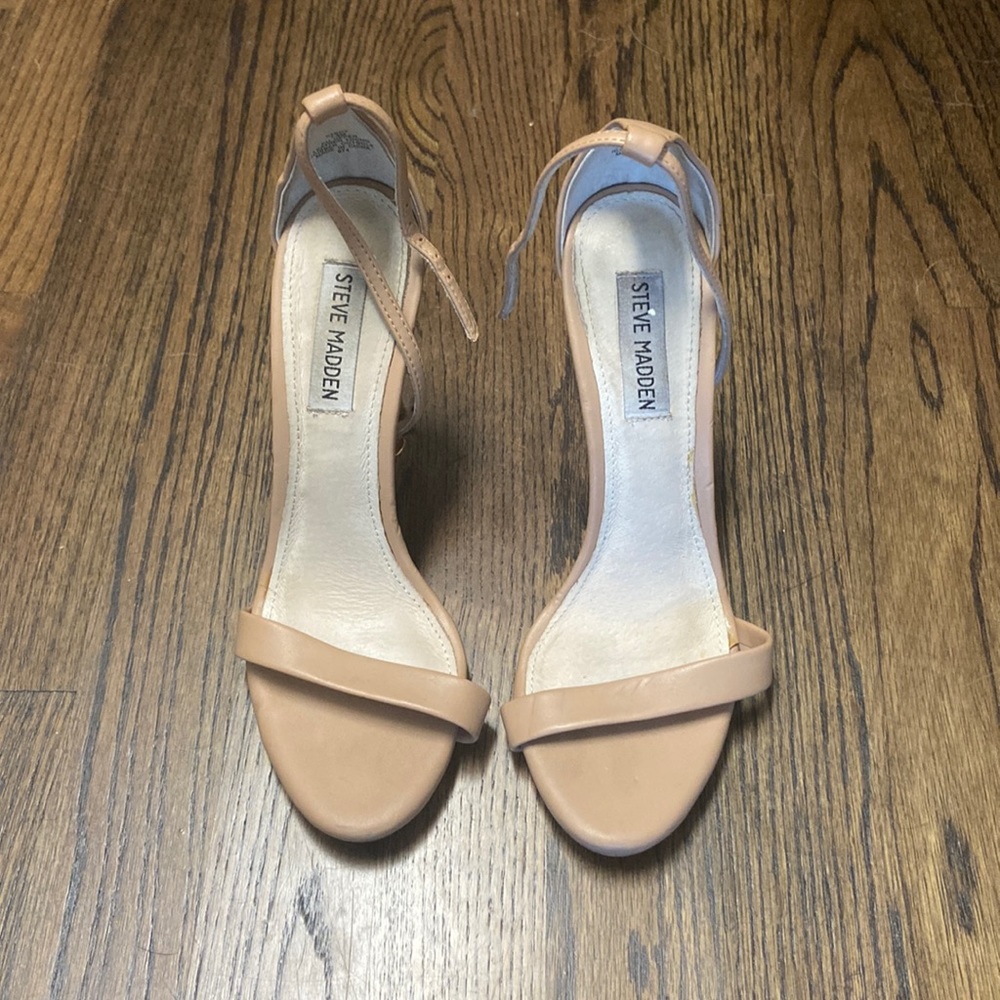Nude Steve Madden Heels